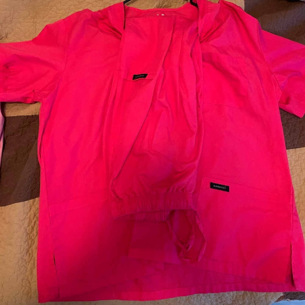 Pink scrub sets